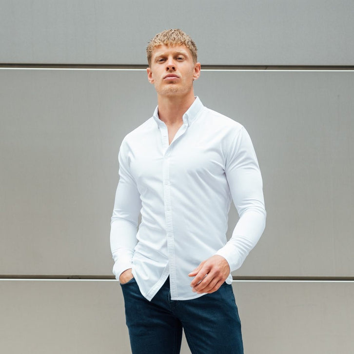 High Performance Shirt In Pure White